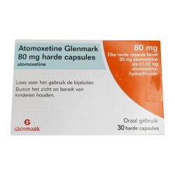 Атомоксетин 80 мг Европа :: Аналог Когниттера :: Glenmark капс. №30 в Ухте и области фото